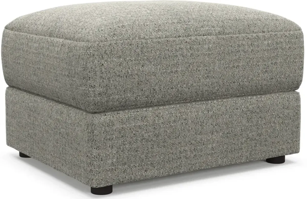 Ridley Foam Comfort Ottoman - Pandora Pepper