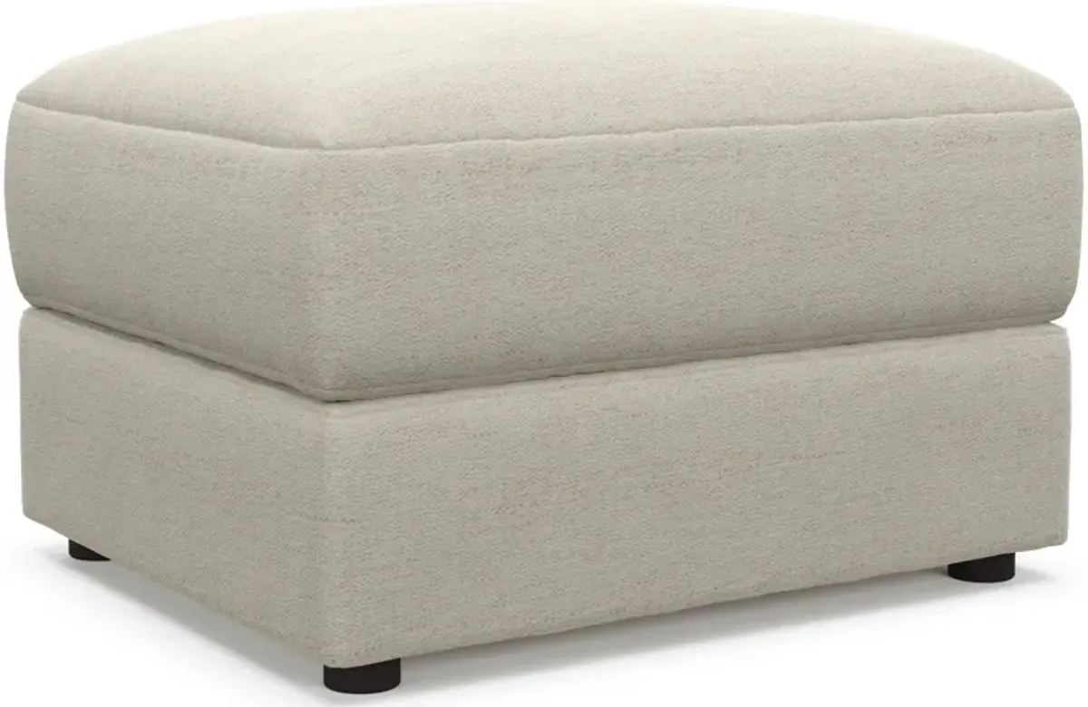 Ridley Foam Comfort Ottoman - Curious Pearl