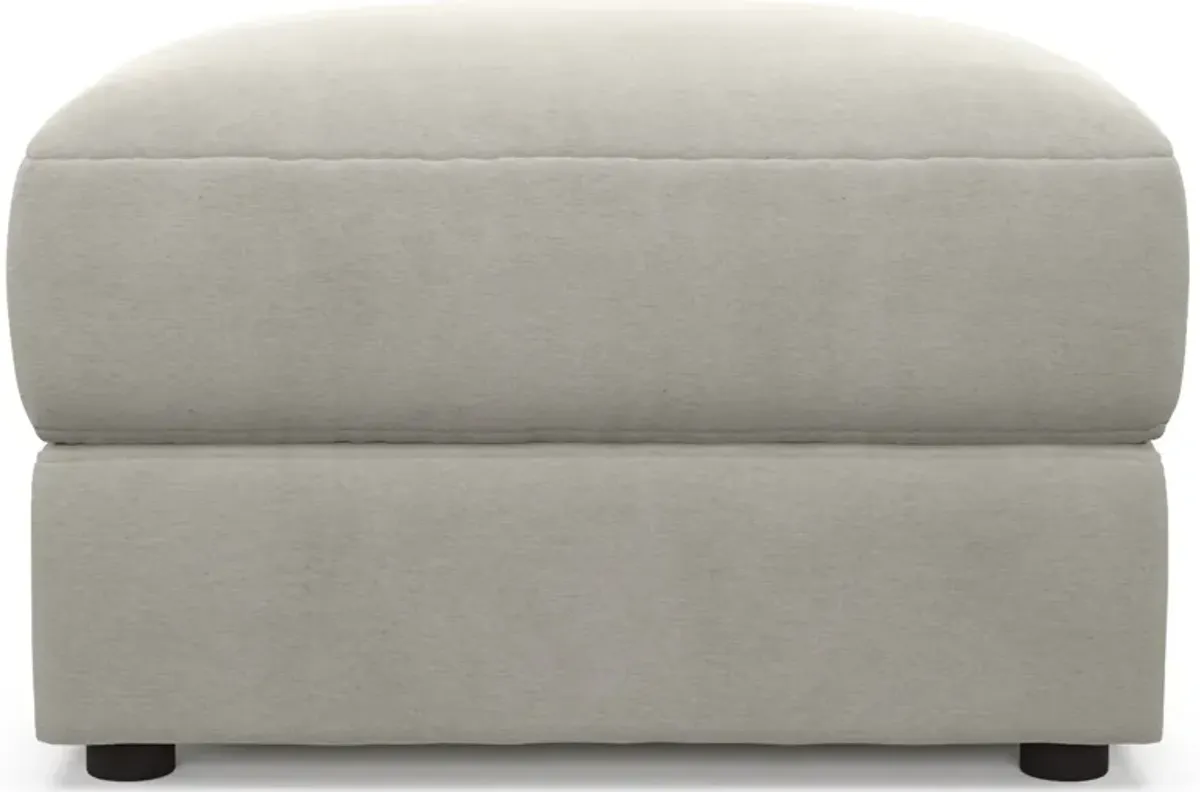 Ridley Foam Comfort Ottoman - Laurent Beach