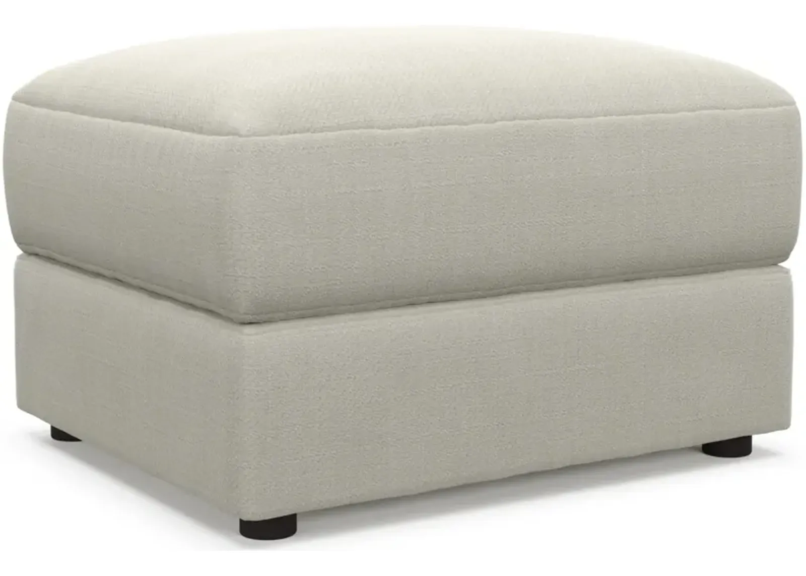 Ridley Foam Comfort Ottoman - Anders Ivory