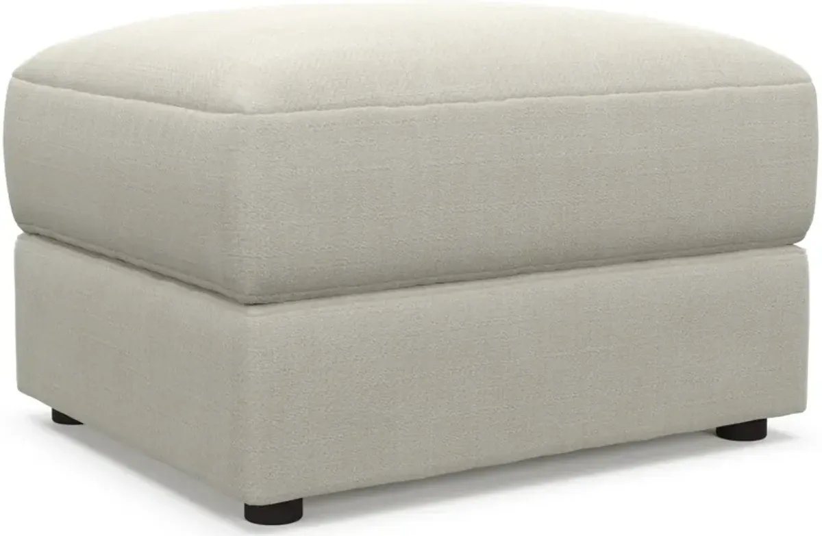 Ridley Foam Comfort Ottoman - Anders Ivory