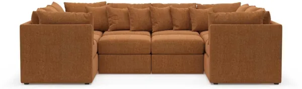 The Pitt Foam Comfort Sectional - Contessa Ginger