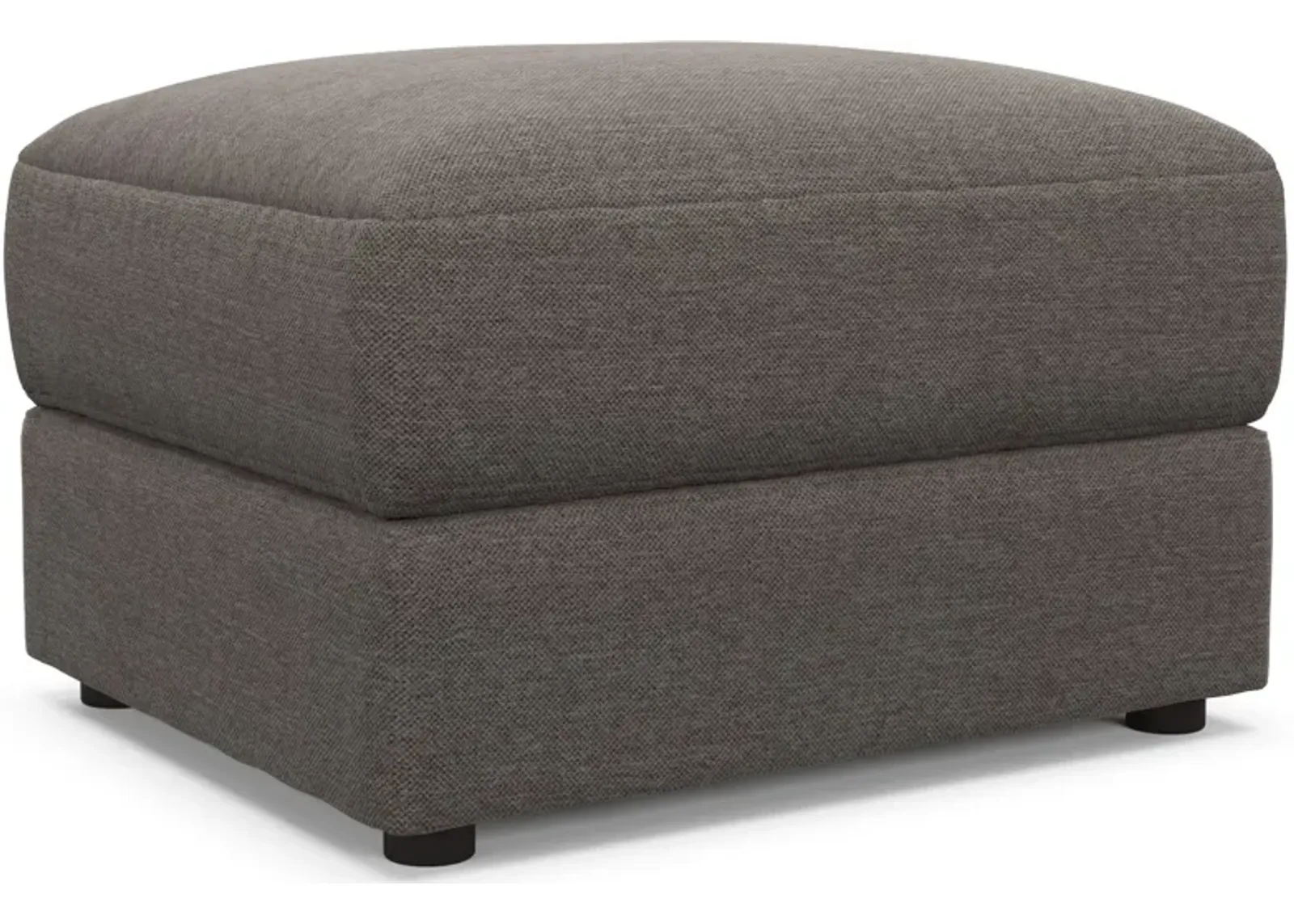 Ridley Foam Comfort Ottoman - Presidio Steel