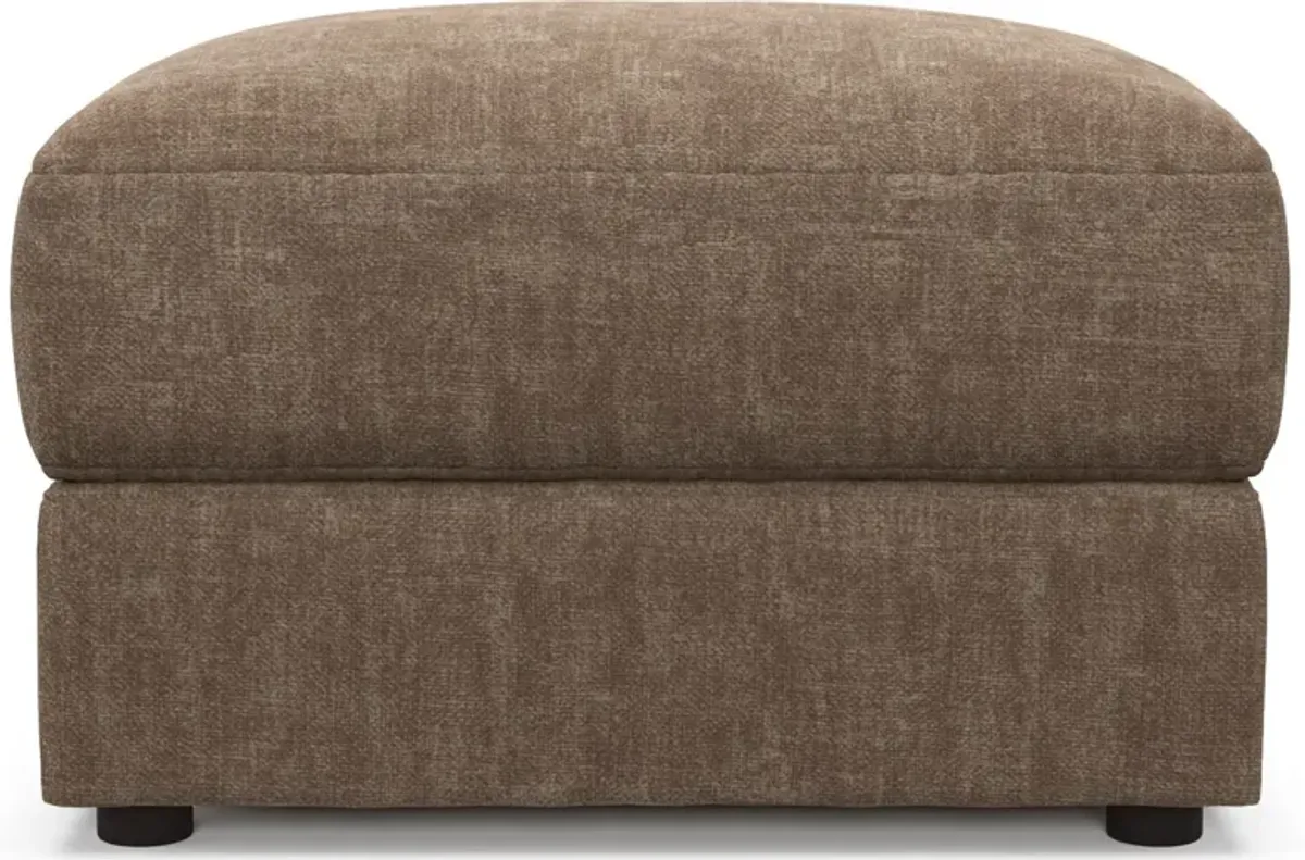 Ridley Foam Comfort Ottoman - Argo Java