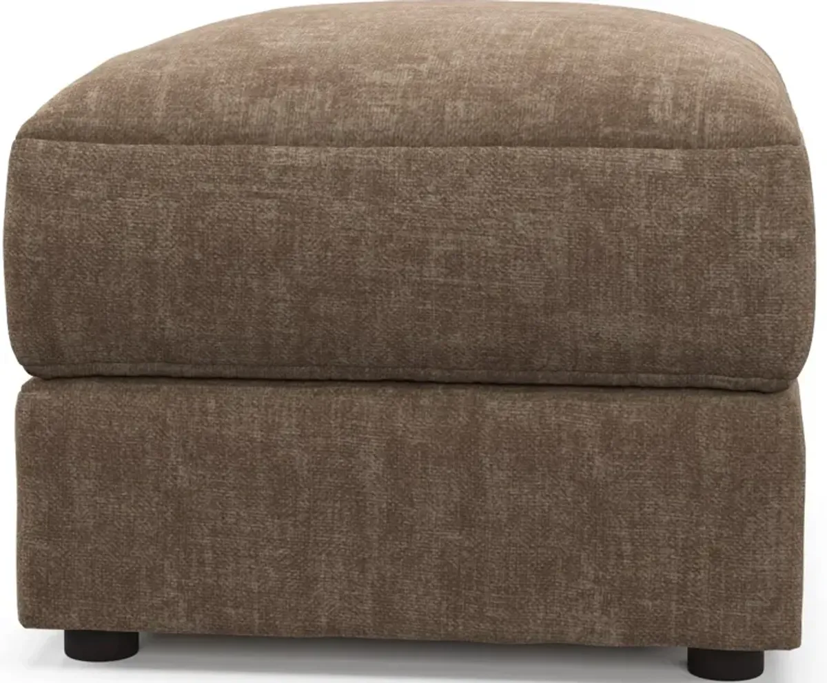 Ridley Foam Comfort Ottoman - Argo Java