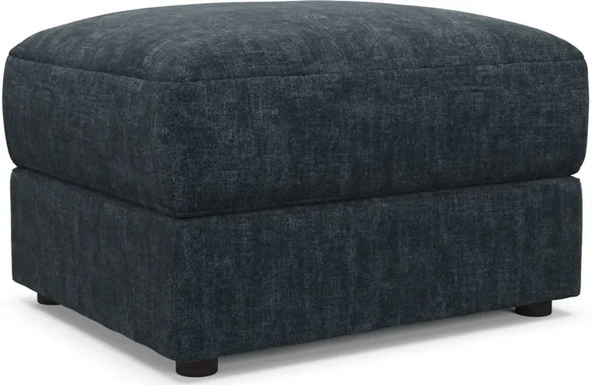 Ridley Foam Comfort Ottoman - Argo Navy