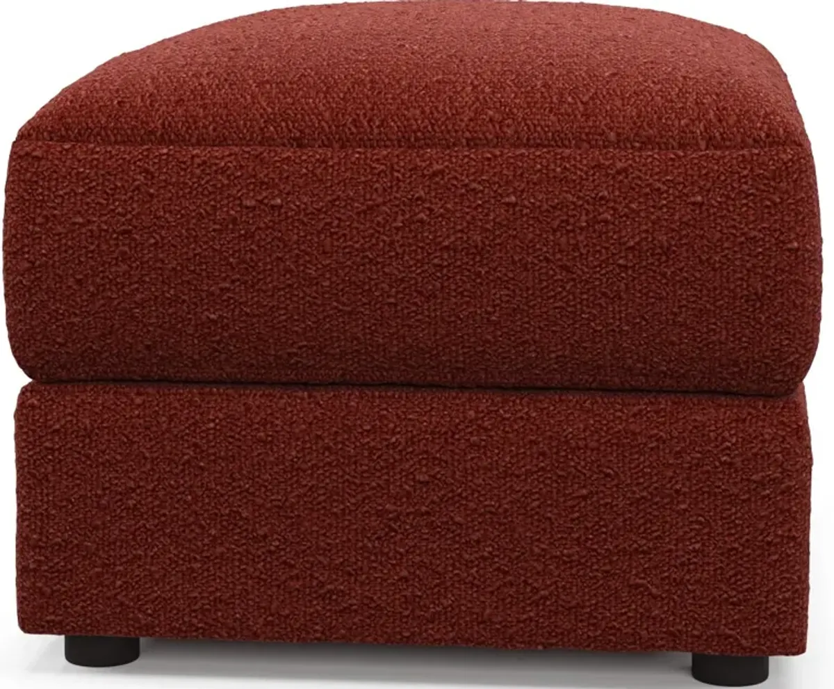 Ridley Hybrid Comfort Ottoman - Bloke Brick