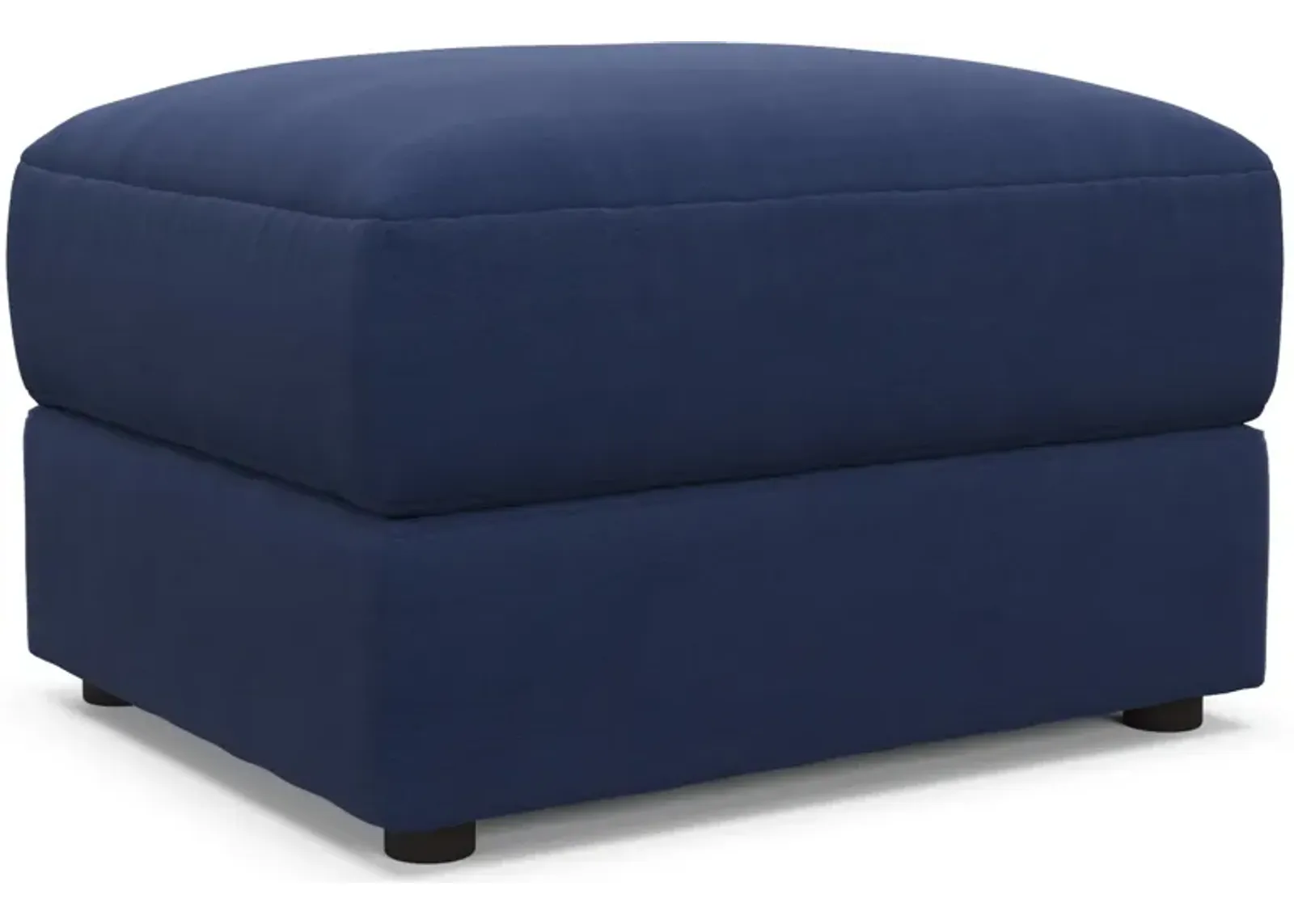 Ridley Hybrid Comfort Ottoman - Abington Indigo