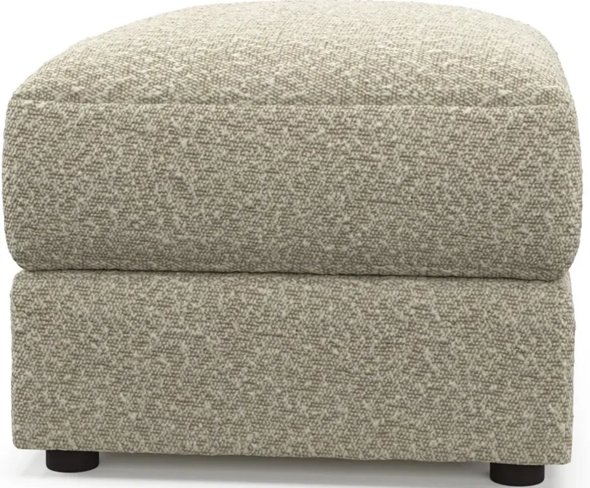 Ridley Hybrid Comfort Ottoman - Bloke Cotton