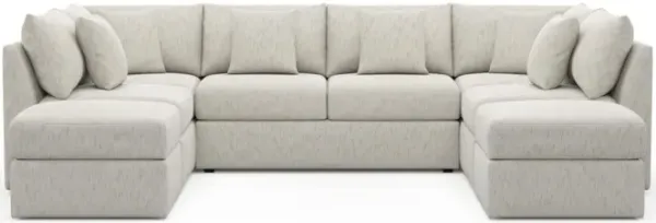 The Pitt Foam Comfort Sectional - P.T. Cream