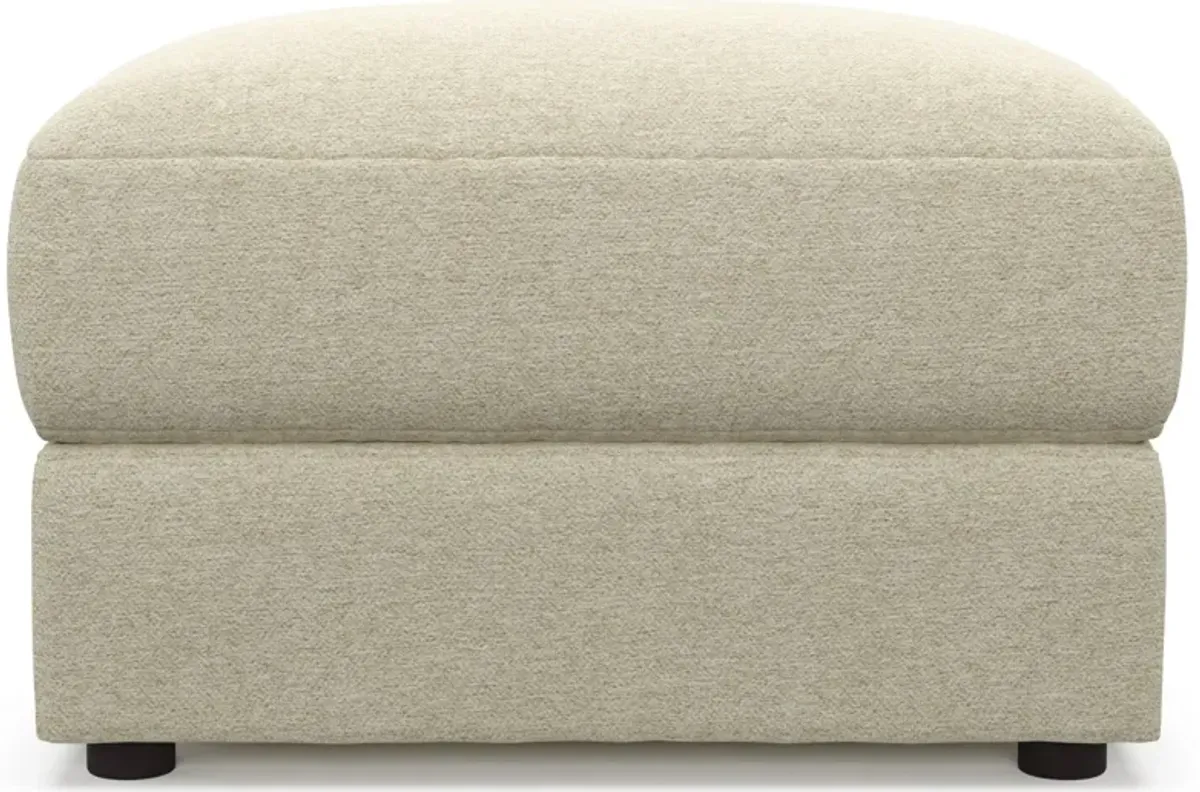 Ridley Hybrid Comfort Ottoman - Bridger Shell