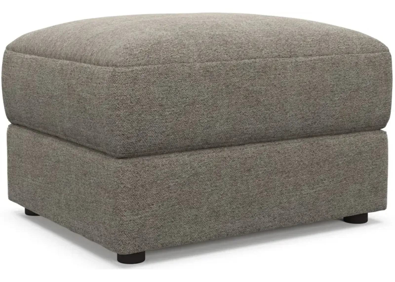 Ridley Hybrid Comfort Ottoman - Bridger Metal