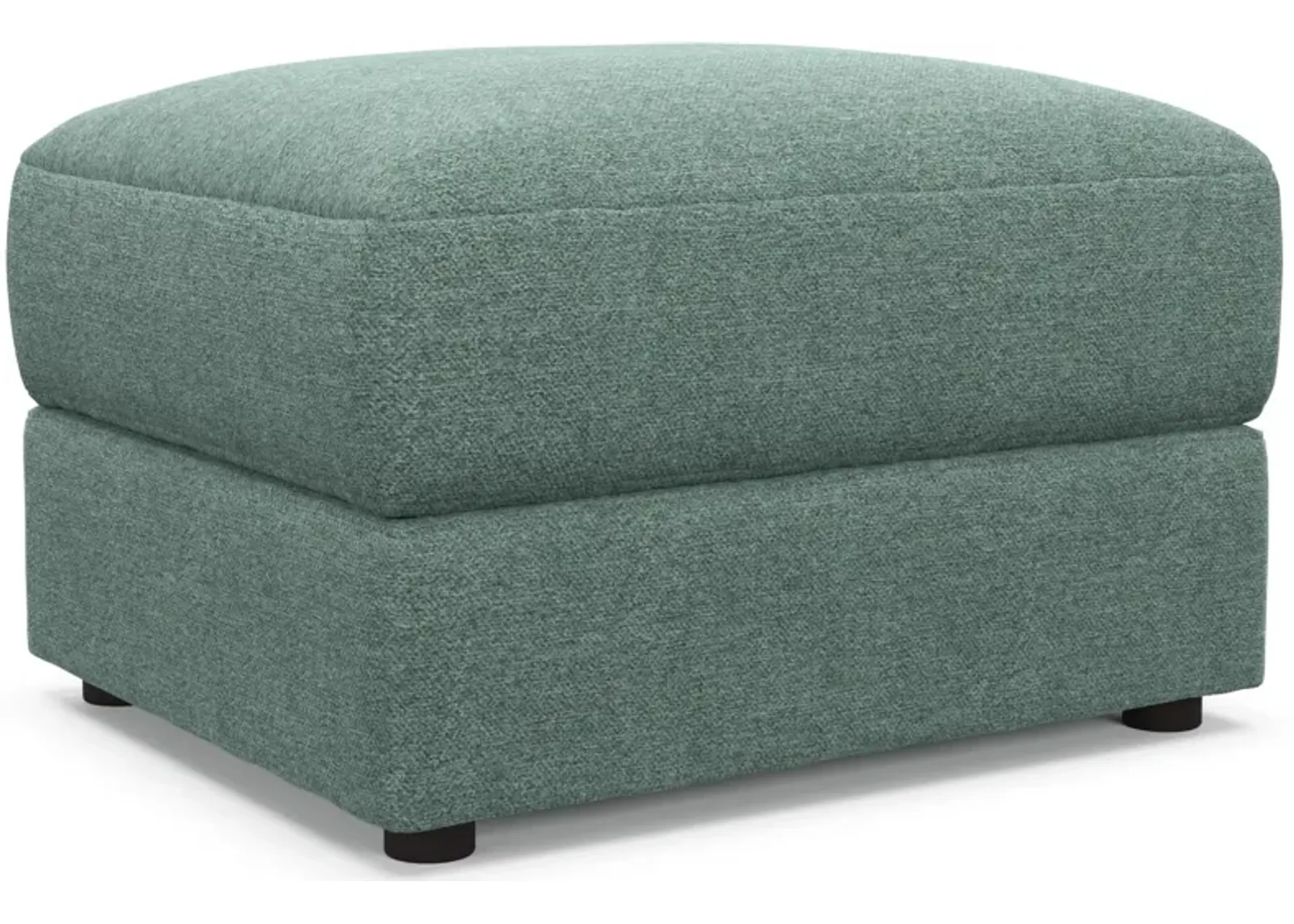 Ridley Hybrid Comfort Ottoman - Bridger Jade