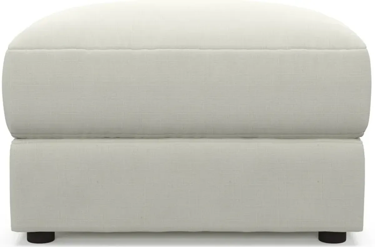 Ridley Hybrid Comfort Ottoman - Liv Arctic