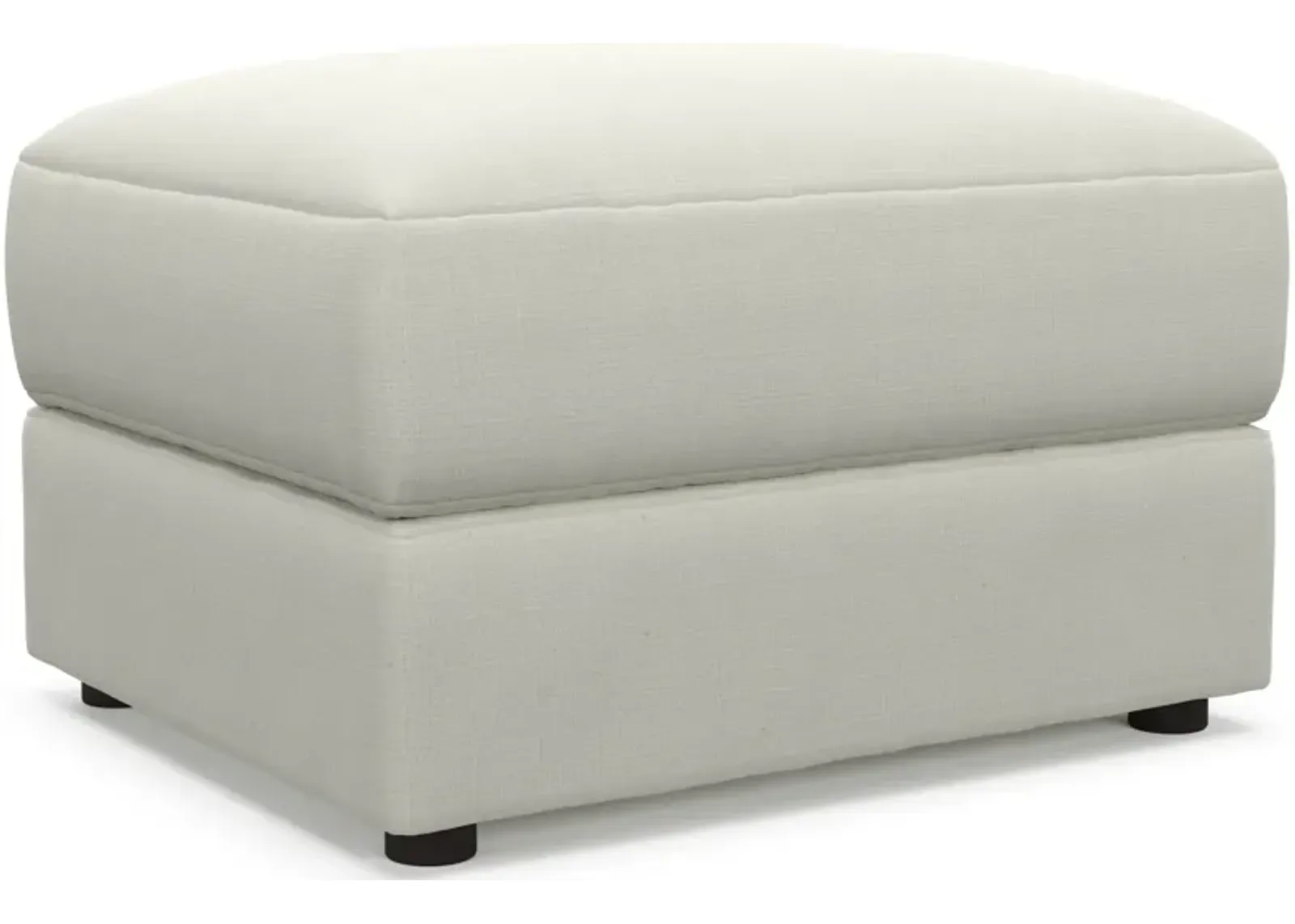 Ridley Hybrid Comfort Ottoman - Liv Arctic