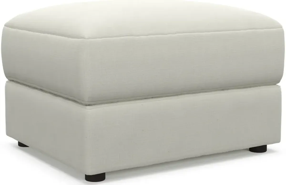 Ridley Hybrid Comfort Ottoman - Liv Arctic