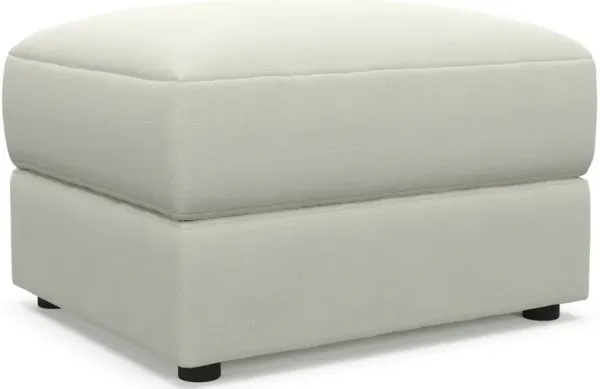 Ridley Hybrid Comfort Ottoman - Liv Arctic