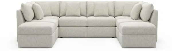 The Pitt Foam Comfort Sectional - P.T. Cream