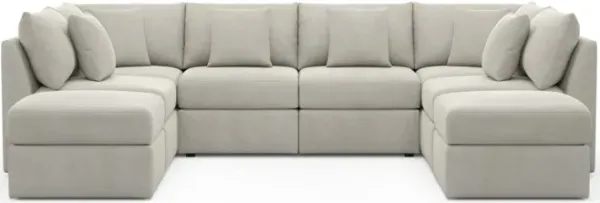 The Pitt Foam Comfort Sectional - Laurent Beach