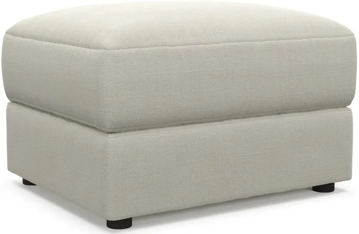 Ridley Foam Comfort Sofa, Loveseat, Chair, and Ottoman Set - Anders Ivory