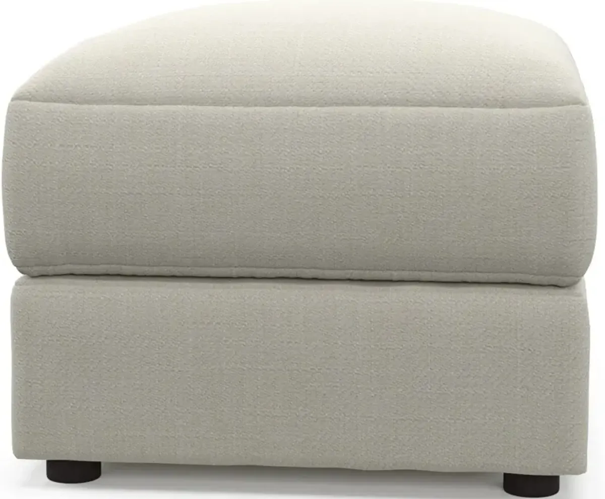 Ridley Foam Comfort Sofa, Loveseat, Chair, and Ottoman Set - Anders Ivory