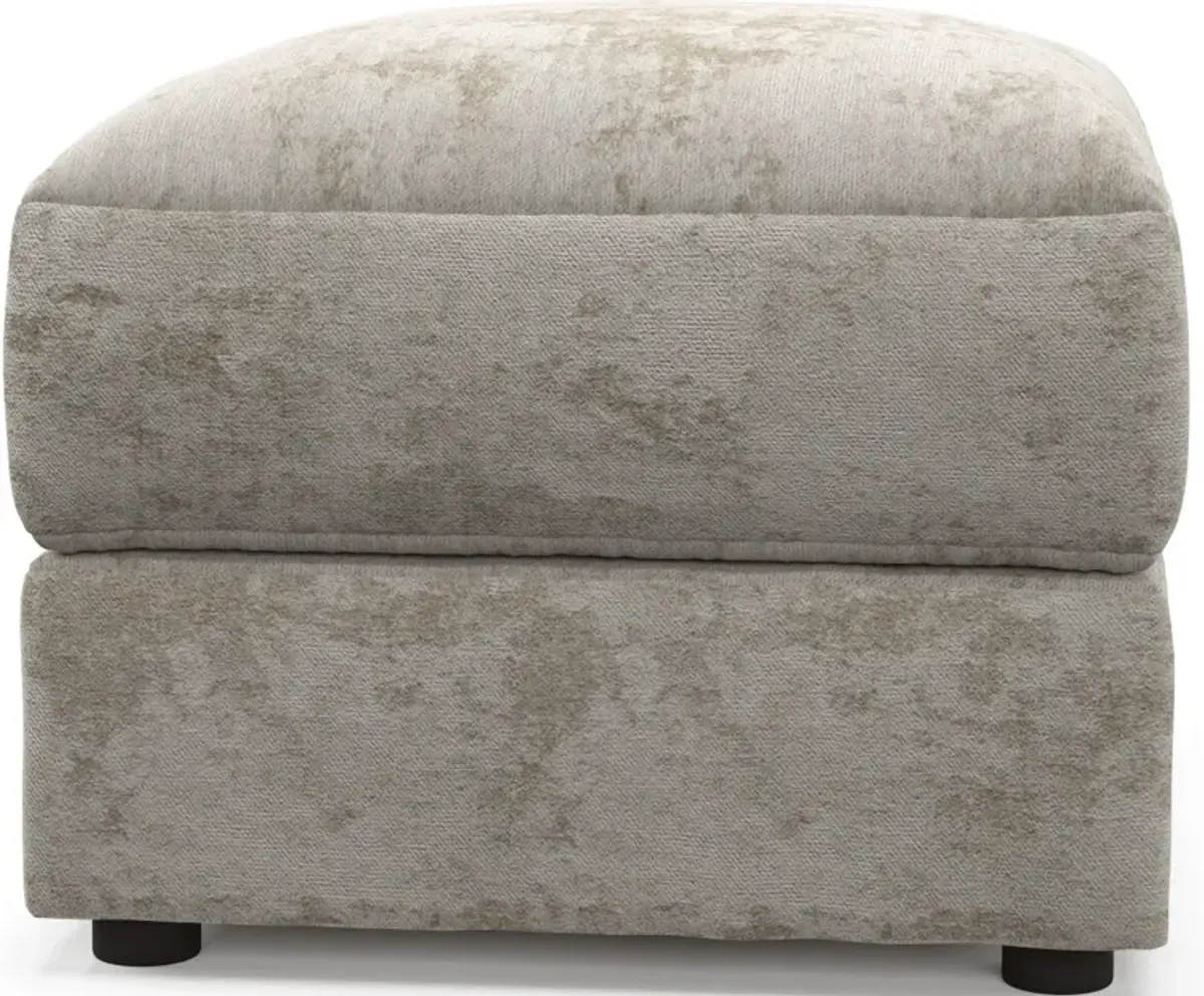 Ridley Foam Comfort Sofa, Loveseat, Chair, and Ottoman Set - Hearth Cement