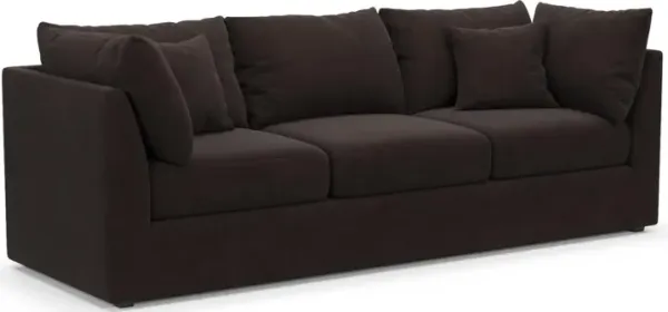 The Pitt Hybrid Comfort Sofa - Merrimac Dark Brown