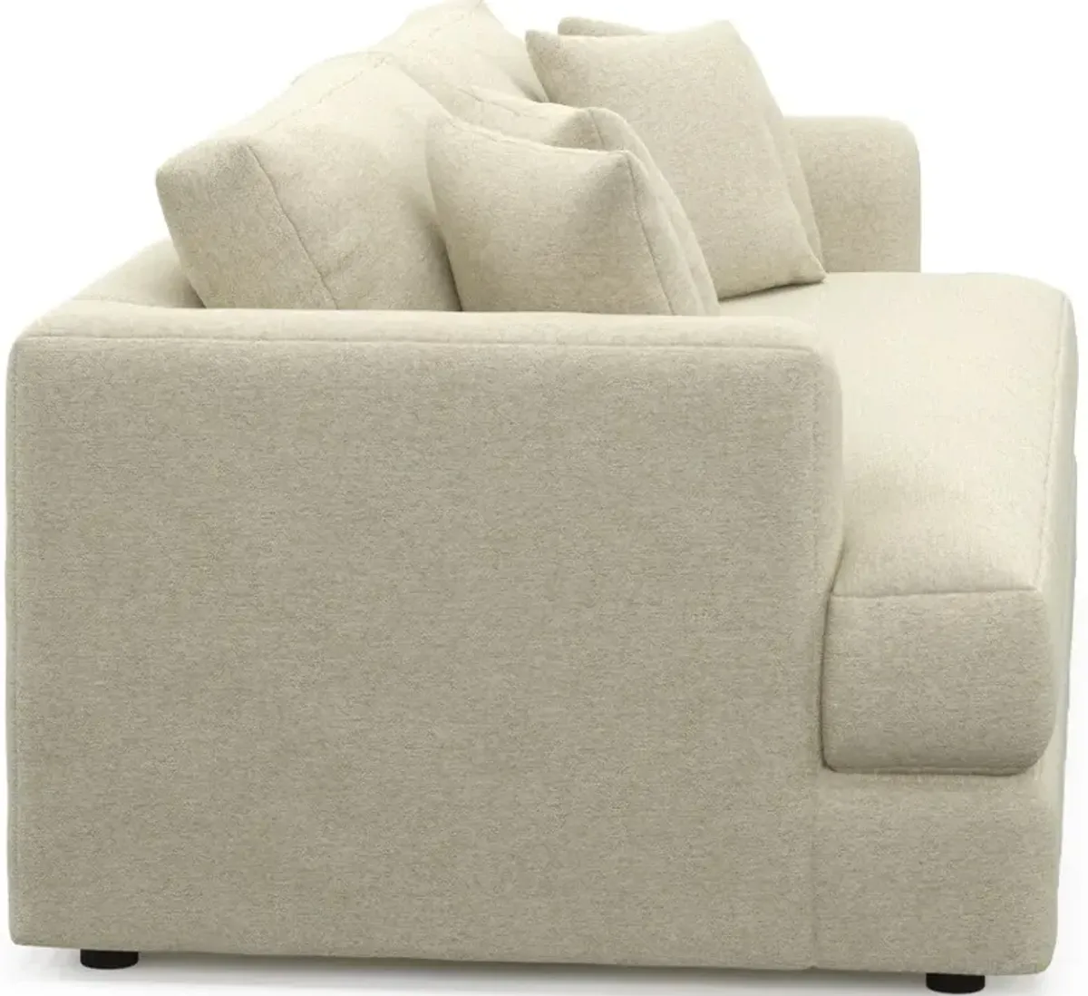 Ridley Foam Comfort Sofa, Loveseat, Chair, and Ottoman Set - Bridger Shell