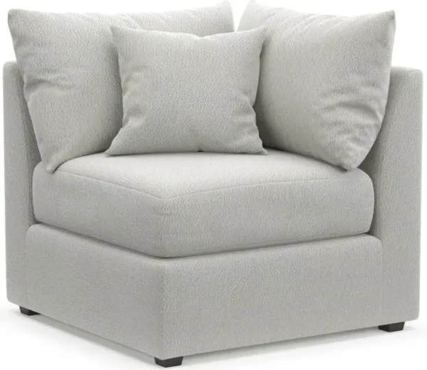 The Pitt Hybrid Comfort Corner Chair - Oslo Snow