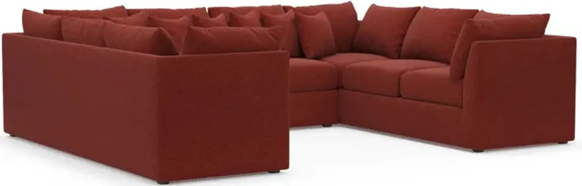 The Pitt Hybrid Comfort Sectional - Bloke Brick