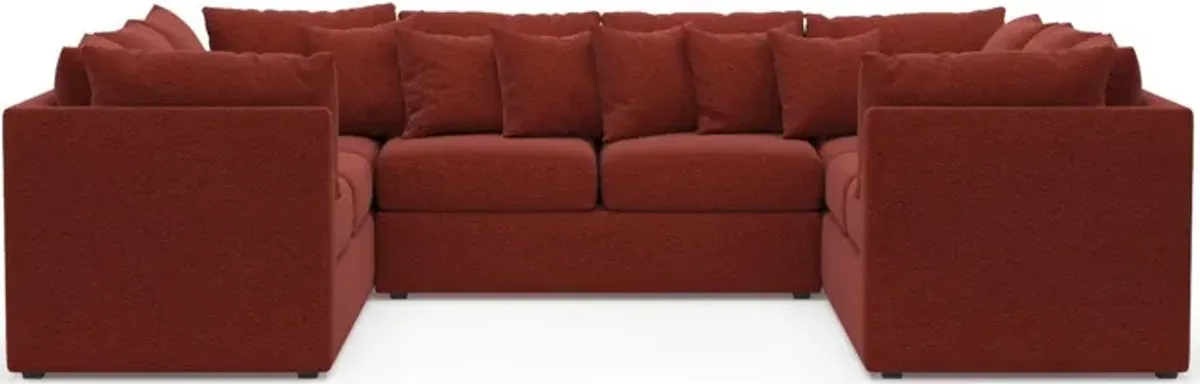 The Pitt Hybrid Comfort Sectional - Bloke Brick