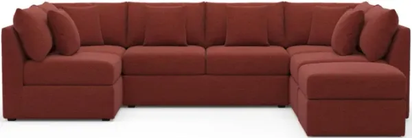 The Pitt Hybrid Comfort Sectional - Bloke Brick