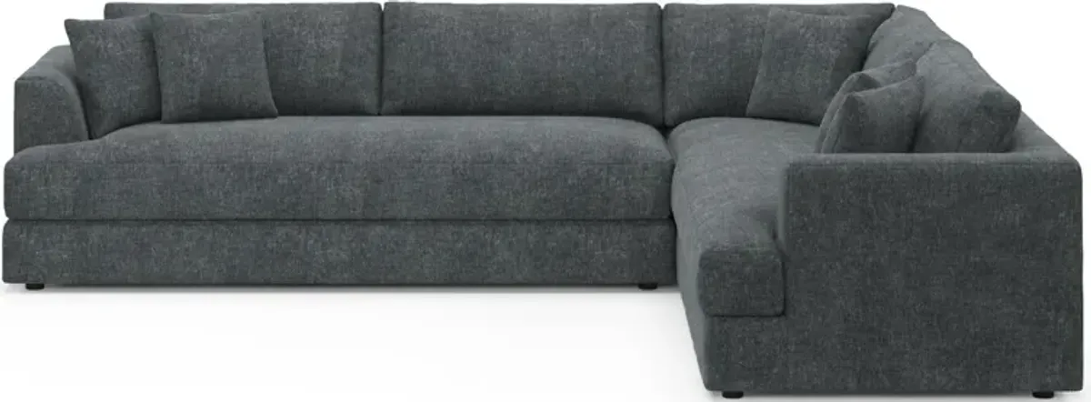 Ridley Foam Comfort 2-Piece Sectional with Left-Facing Sofa - Contessa Shadow