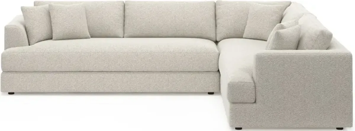 Ridley Foam Comfort 2-Piece Sectional with Left-Facing Sofa - Muse Stone