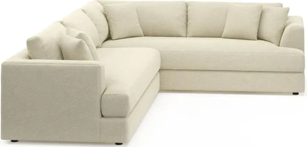 Ridley Foam Comfort 2-Piece Sectional with Left-Facing Sofa - Bridger Shell