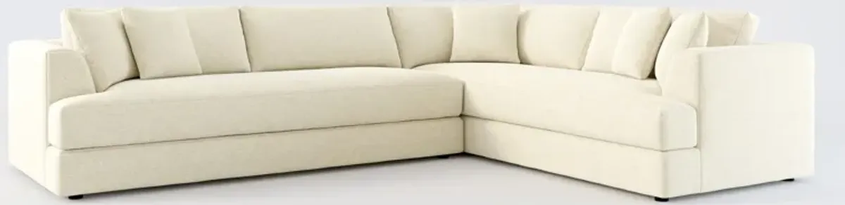 Ridley Foam Comfort 2-Piece Sectional with Left-Facing Sofa - Bridger Shell