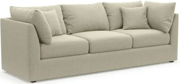 The Pitt Foam Comfort Sofa - Broderick Charcoal