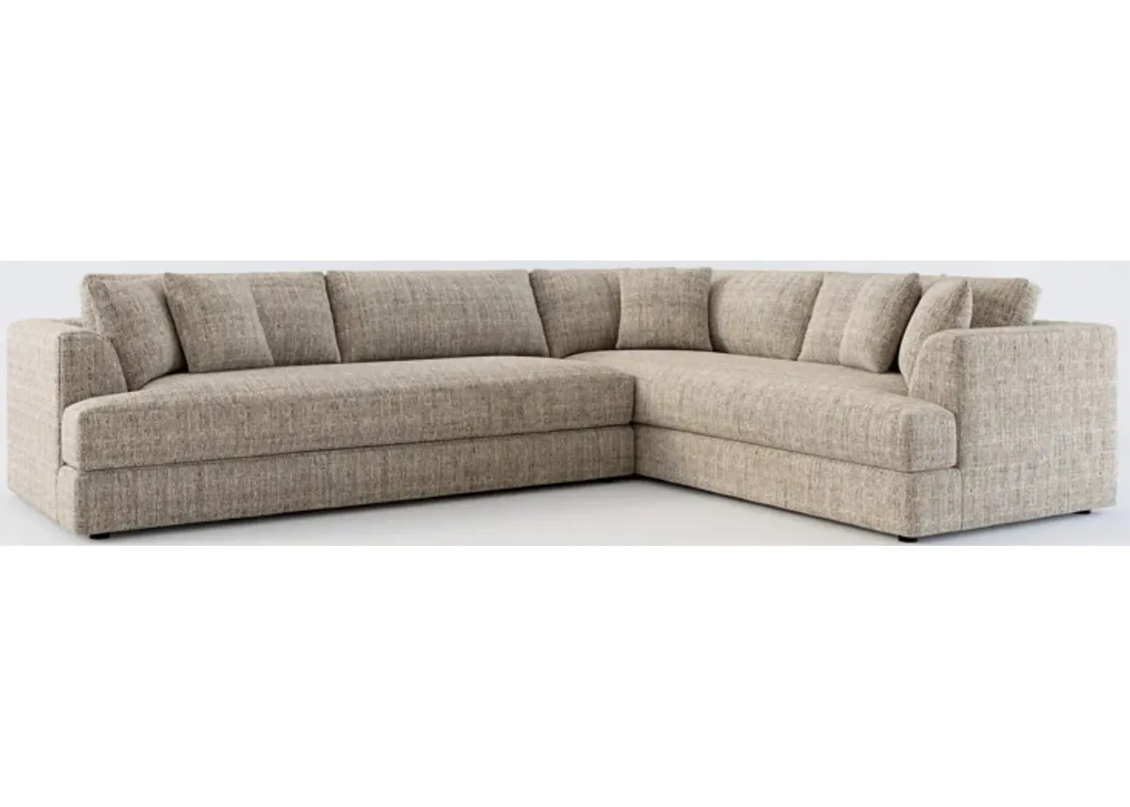 Ridley Hybrid Comfort 2-Piece Sectional with Left-Facing Sofa - Mason Flint