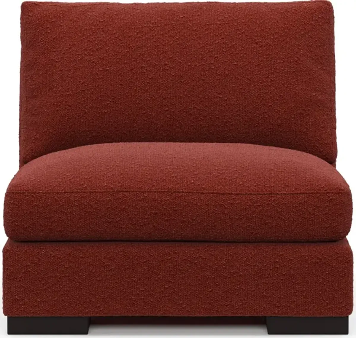 Bondi Foam Comfort Armless Chair - Bloke Brick