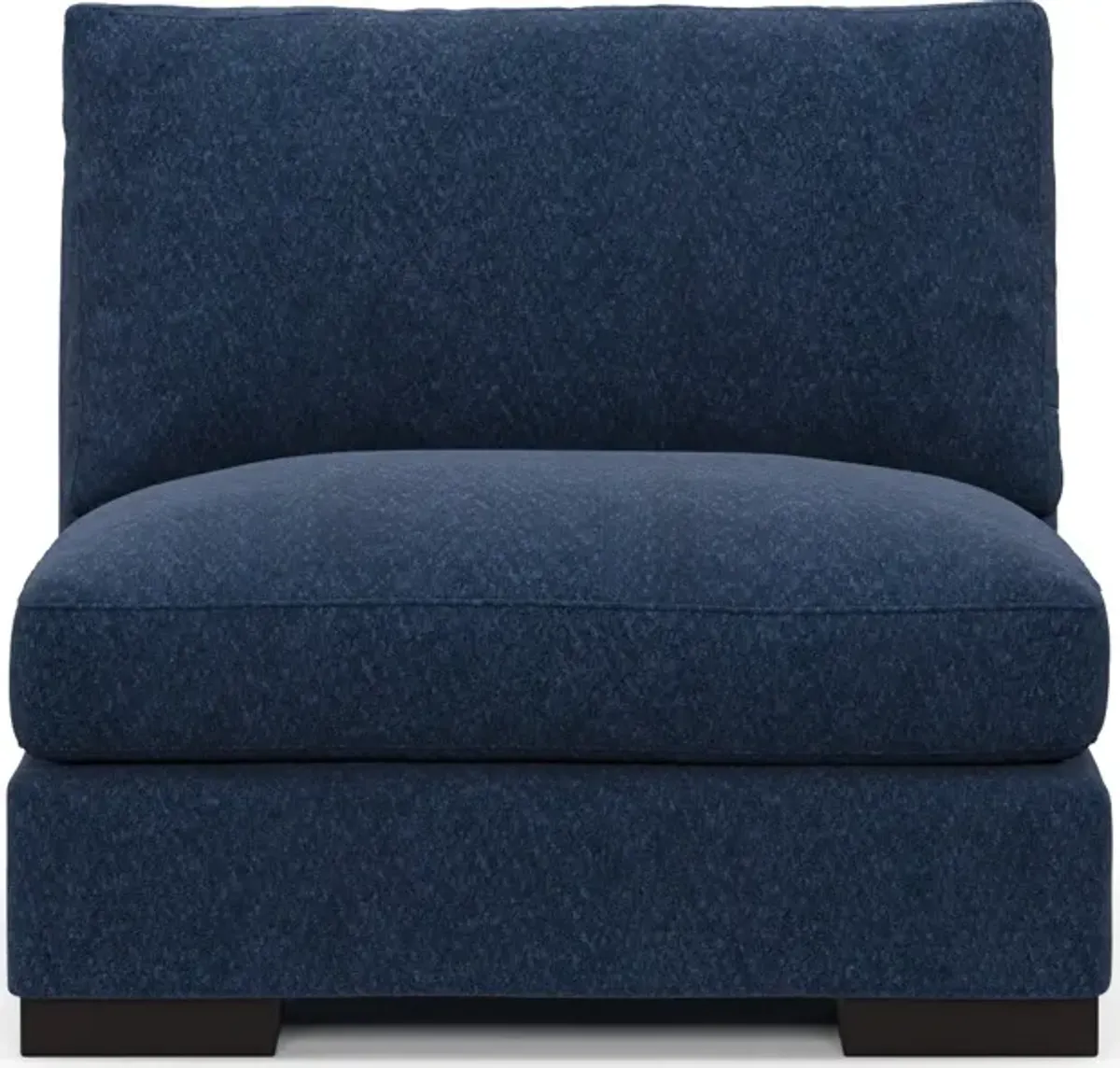 Bondi Foam Comfort Armless Chair - Oslo Navy