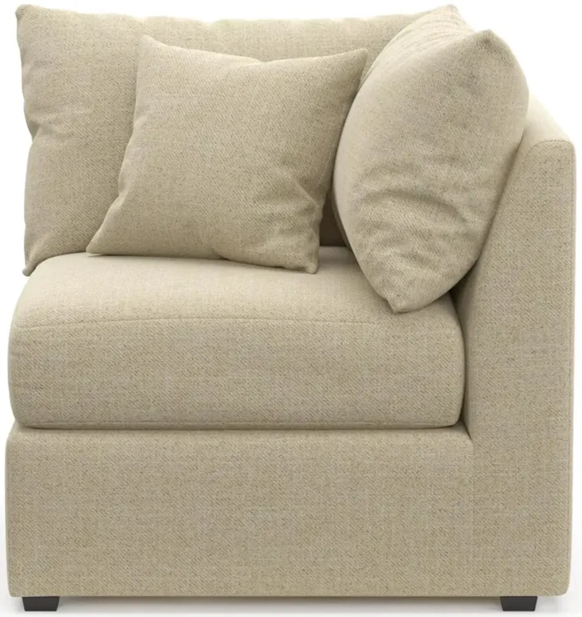 The Pitt Foam Comfort Corner Chair - Broderick Sand
