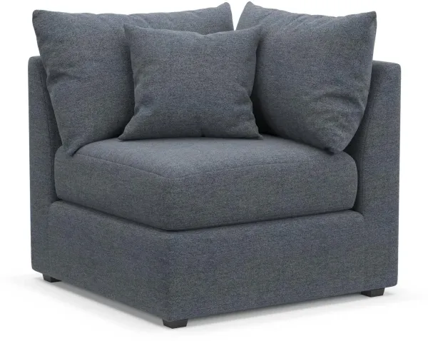 The Pitt Foam Comfort Corner Chair - Bridger Navy