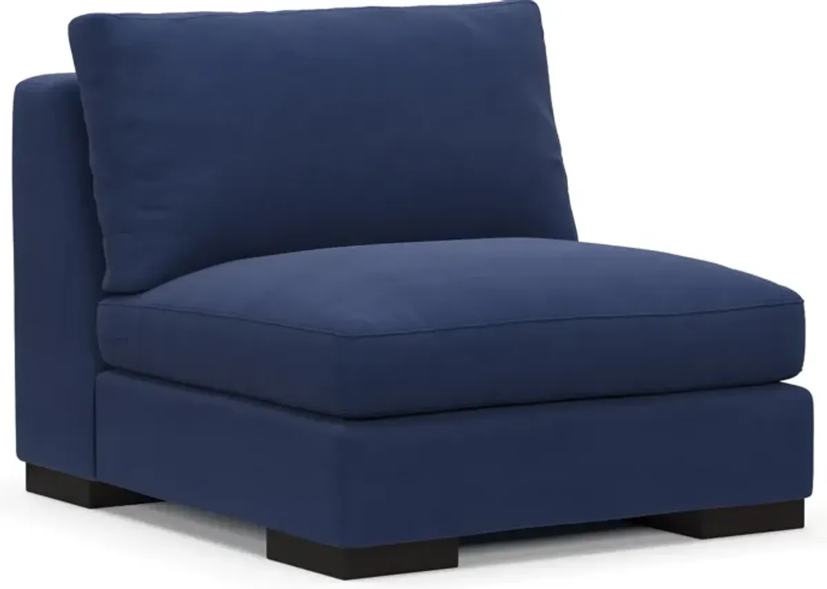 Bondi Foam Comfort Armless Chair - Abington Indigo