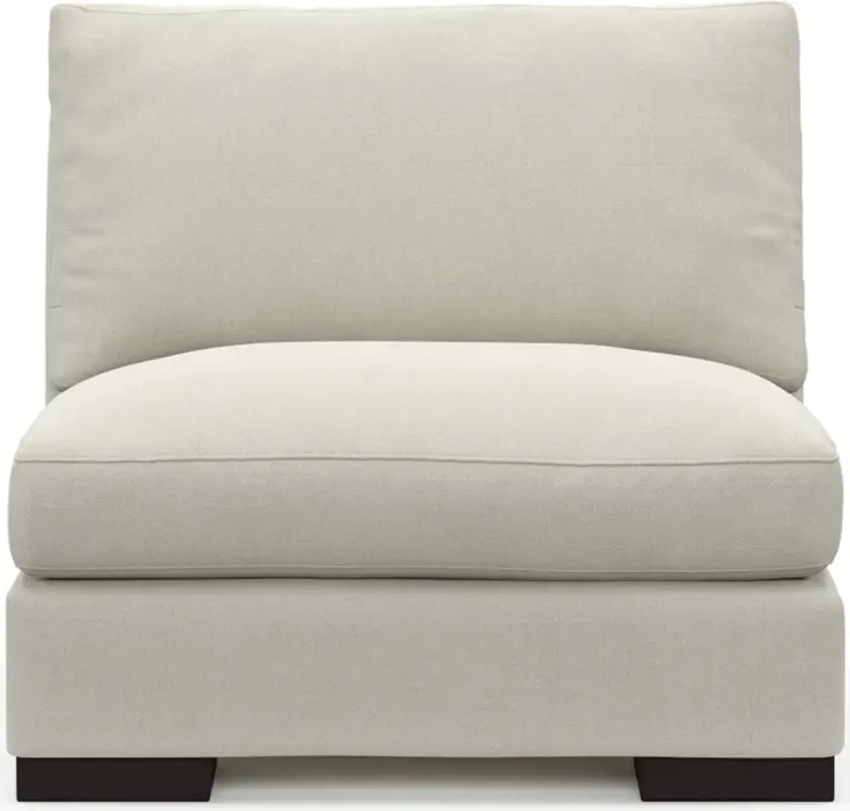 Bondi Foam Comfort Armless Chair - Anders Ivory