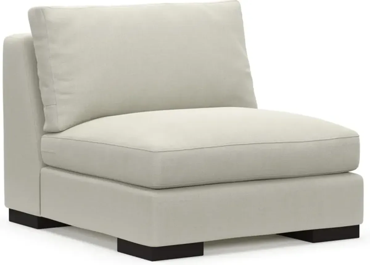 Bondi Foam Comfort Armless Chair - Anders Ivory