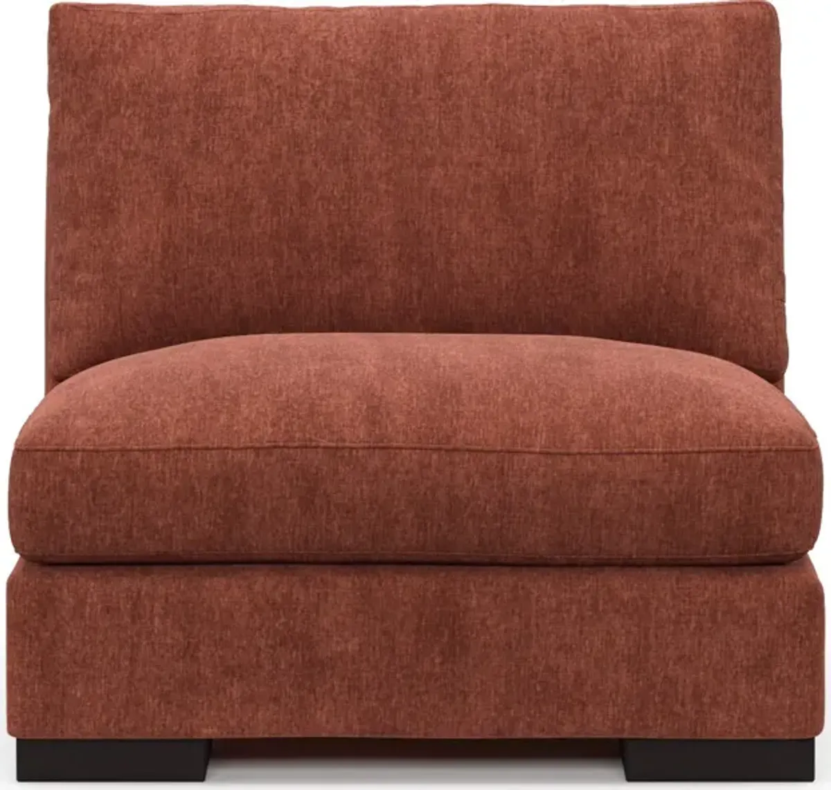 Bondi Foam Comfort Armless Chair - Contessa Paprika