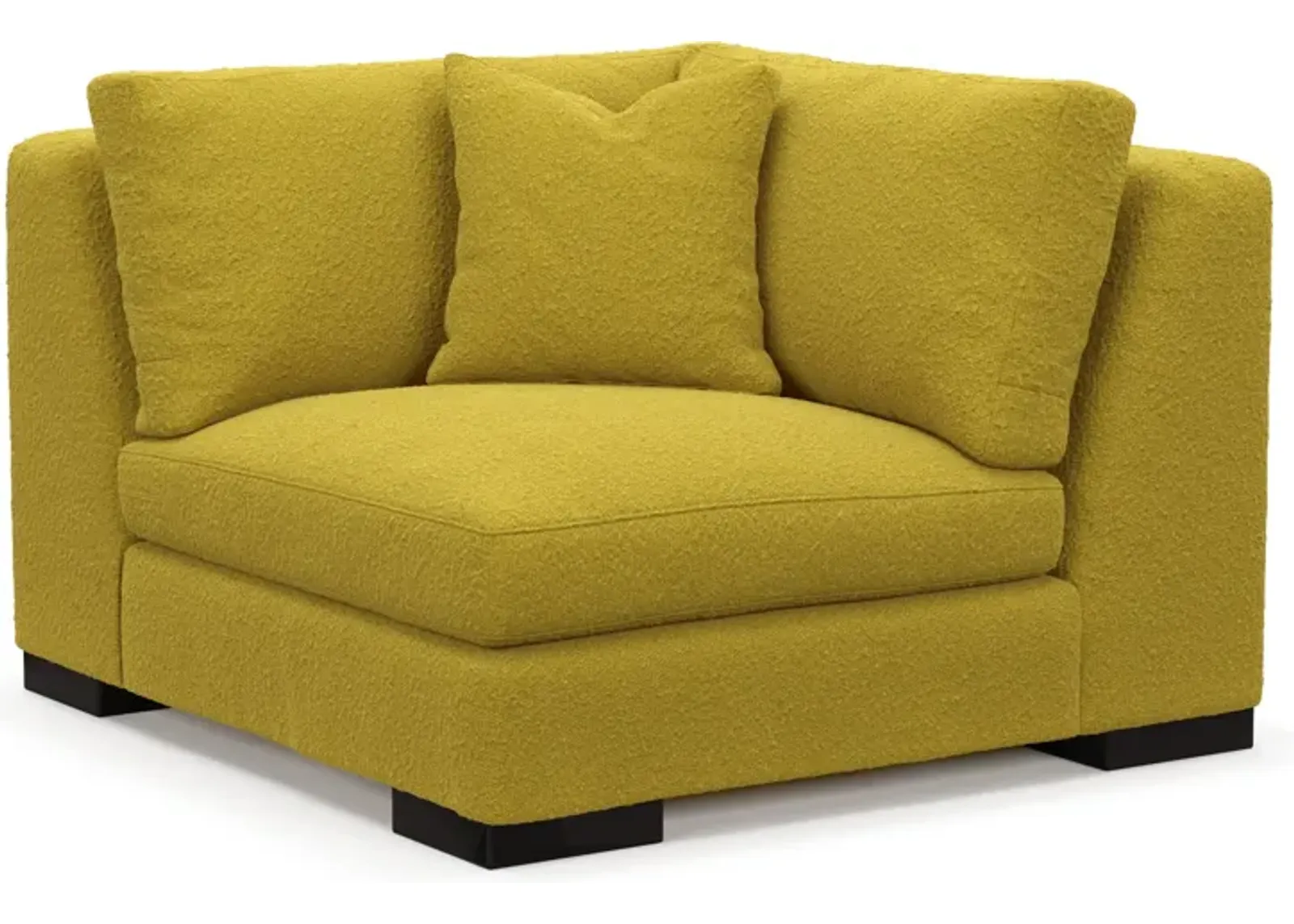 Bondi Foam Comfort Corner Chair - Bloke Goldenrod