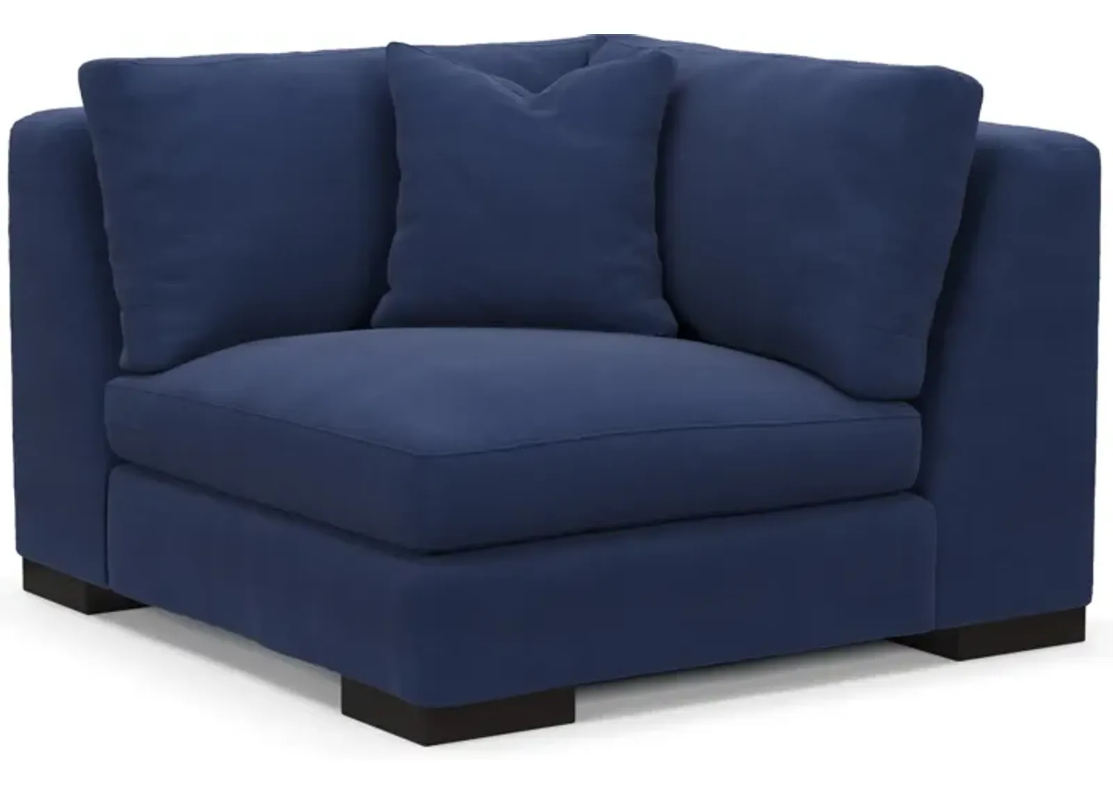 Bondi Foam Comfort Corner Chair - Abington Indigo