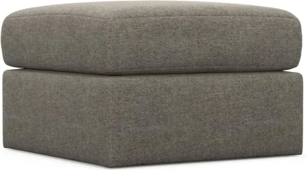 The Pitt Foam Comfort Ottoman - Bridger Metal