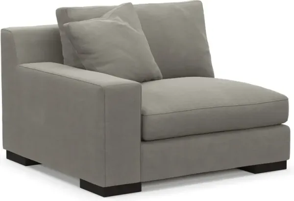 Bondi Foam Comfort Left-Facing Chair - Abington Fog